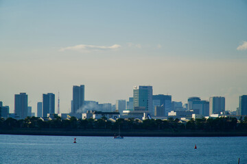 Obraz premium 葛西臨海公園から海を眺める