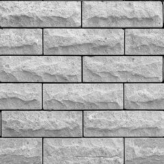 Grey bricks seamless 3d texture background