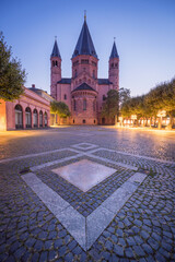 Evening View of the Mainz Cathedral, Germany