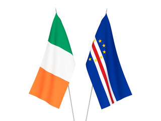 Ireland and Republic of Cabo Verde flags