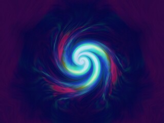 Abstract Spiral Digital Art Background Wallpaper