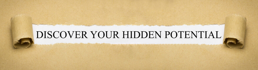 Discover your hidden potential