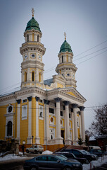 The city of Uzhgorod in Ukraine. Views, old town