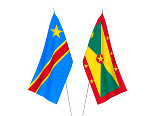 Democratic Republic of the Congo and Grenada flags