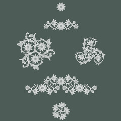 White Lace Clip Art