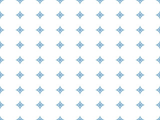 Set of traditional graphic design folk art knitted embroidery seamless pattern