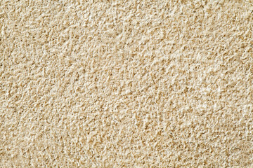 Beige suede, inner part of genuine leather, close-up macro view