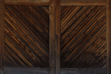 Wooden door texture