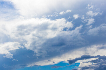 Fototapeta premium The sky before the rain. Clouds before the storm.