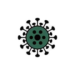 virus icon of medical