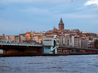 view of Galata in Istanbul 