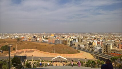 senegal renaissance monument landscape