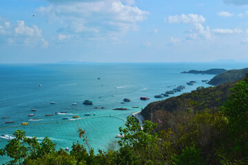 Sea view from the mountain