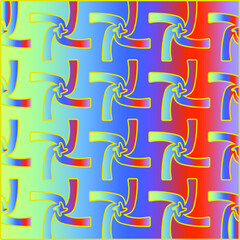 pattern with multicolored shapes.abstract background for children's parties. 