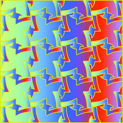 pattern with multicolored shapes.abstract background for children's parties. 