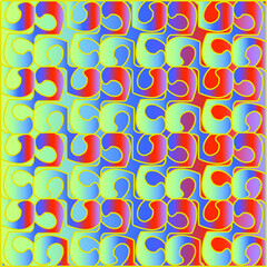 pattern with multicolored shapes.abstract background for children's parties. 
