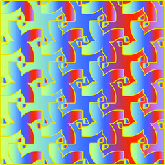 pattern with multicolored shapes.abstract background for children's parties. 