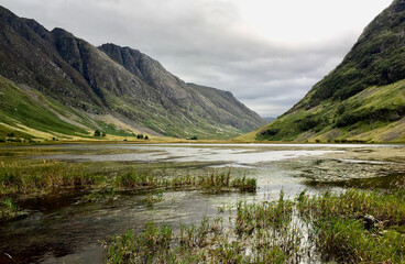 lake in the mountains