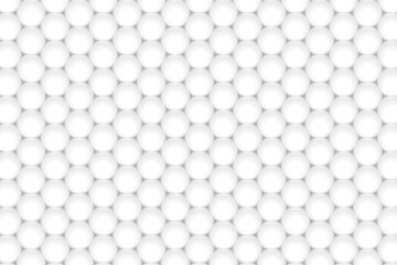 Abstract  white and gray color, modern design background with geometric shape and hexagonal pattern. Vector illustration.