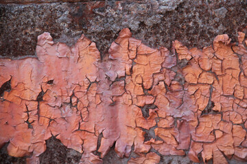 Fototapeta premium rusty metal chunky texture
