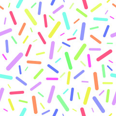 seamless pattern with colorful sticks