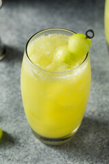Cold Refreshing Melon Honeydew Cocktail