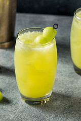 Cold Refreshing Melon Honeydew Cocktail
