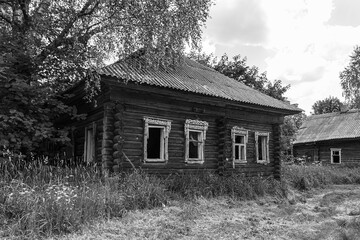 abandoned village houses
