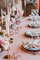 Fototapeta premium table setting