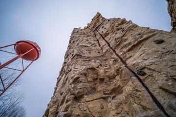 Scioto Audubon Metro Park Climbing Wall
