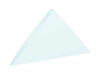 Blue folded napkin. vector illustration