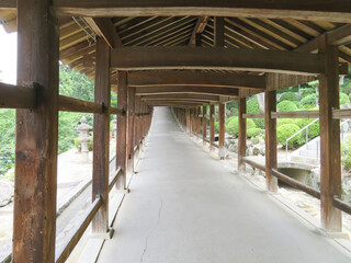 吉備津神社の廻廊