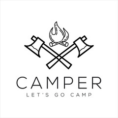 creative flat minimalist and abstract logo