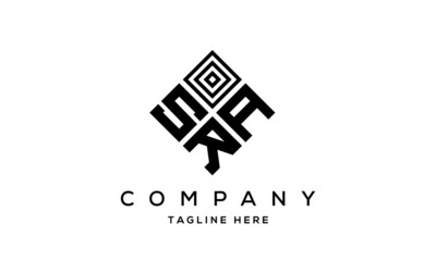 SAR square three latter logo vector