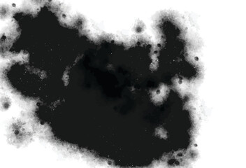 Black and white abstract background with grunge texture. Vector illustration