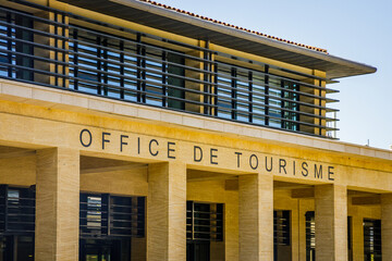 Front of the tourist office of Aix en Provence