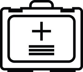 first aid icon design vector