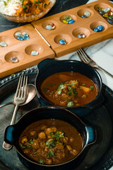 Indian Food Mancala Boardgame