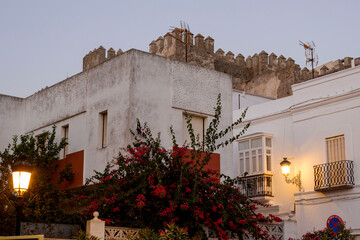 Haciendo turismo por las calles de Tarifa en Cádiz España