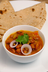 Indian food rajma masala or kidney beans curry