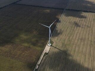 wind turbine farm