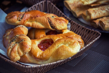 freshly baked pie