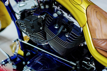 Fototapeta na wymiar Motor bike detail
