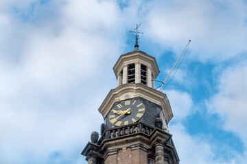 Fototapeta na wymiar The Wijnhuistoren in Zutphen, Gelderland Province, The Netherlands,