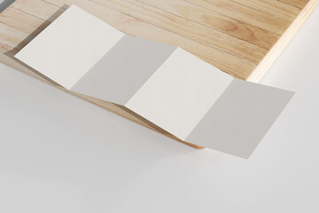 A4 Size Four Fold Brochure 