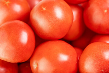 Ripe tomatoes as background or texture
