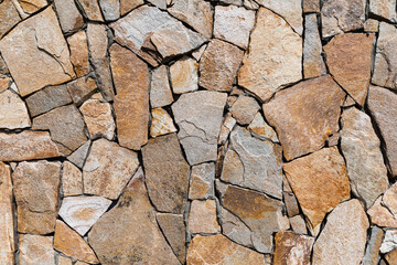 Stone wall as a background or texture