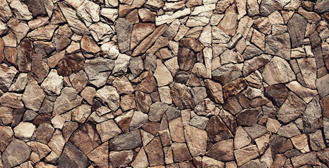 Stone wall as a background or texture