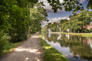 The Old Bydgoszcz Canal. August 2021.