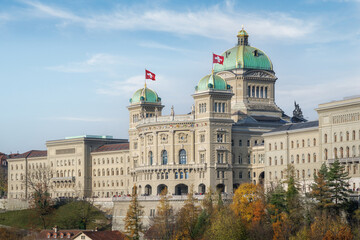 Federal Palace of Switzerland (Bundeshaus) - Switzerland Government Building house of the Federal...